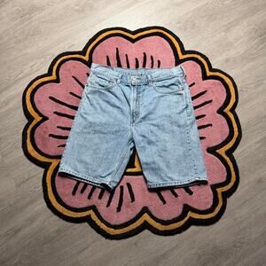 Vintage Y2K Levi’s 505 Regular Fit Denim Jeans Shorts Jorts Size 36 Blue